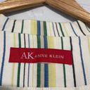 Anne Klein Vintage  striped button blazer Photo 1