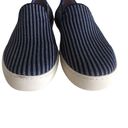Rothy's  Riviera Pinstripe Shoes Womens 7.5 Blue Stripe Slip On Retired Rothy’s Photo 2