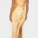 Selfie Leslie Blaise Asymmetric Neckline Maxi Dress Photo 1