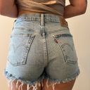 Levi’s 501 cutoff style light blue denim shorts Photo 1