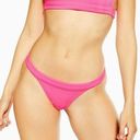 Topshop  Pink High Cut Tanga Bikini Bottom Photo 0