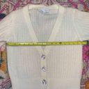 Intermix  Ella Jewel Cardigan Wool Ivory 
Sweater Size Small Photo 9