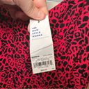 Apt. 9 NWT  Pink/Black Animal Print Sleeveless Aline Dress size L Photo 3