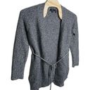 Theory  Malinka‎ Mouline Wrap Cardigan Tie Sweater Cashmere Sz Large Women's Photo 0