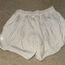 Lululemon White Lulu hotty hot shorts Photo 1