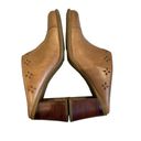 Tommy Hilfiger Vintage 90's Y2K  Block chunky Heel laser cut Clogs, Sz 7 Photo 6