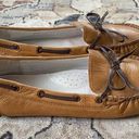 Chocolat Blu  Delray loafer Tan Leather Moccasin Preppy Academia boho Grandma 7.5 Photo 8