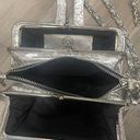 Big Buddha Crossbody, silver and black, comes  with 3 straps, has some wear see flaws in pics Photo 9