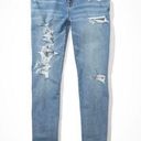 American Eagle Stretch Ripped Mom Jeans Photo 0