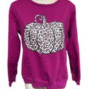 Pat Pat Animal Print Leopard Pumpkin Burgundy Sweatshirt mom/daughter match S Multi Photo 0