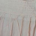 Torrid  size 1 pink shorts rayon chiffon lined lightweight casual pull on peach Photo 8