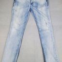 Silver Jeans  Womens 30 Blue Boyfriend Distressed Classic Stretch Western Photo 0