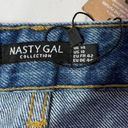 Nasty Gal Organic Denim High Waisted Mom Jeans Medium Wash Ankle SZ 10 NWT Photo 4