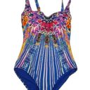 Gottex  Size 8 Sarasana Bandeau One Piece Swimsuit Convertible Bathing Suit Swim Photo 5