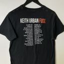 Tultex 2014 Keith Urban Fuse Graphic Tee Black Medium M T Shirt Photo 4