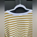 Andthewhy  Oversized Yellow Stripe Tunic Size Large Photo 7