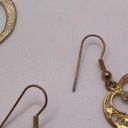 Dress Up Lot Of 3 Costume Earrings Pierced Dangle Drop  Gold Tone Photo 6