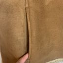 L.L.Bean  women's large vest faux suede and Sherpa lined gorp tan camel Photo 6