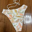 Abercrombie & Fitch NWOT  high leg high waist strappy printed bikini bottoms  Photo 4