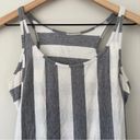 Lululemon  Vita Racer Tank Straightup Stripe Heathered Grey Heathered White SZ 2 Photo 5