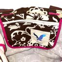 American Eagle  Womens Shoulder Bag Tropical Print Summer Beach Bag Retro Floral Photo 6