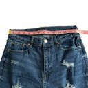 Aeropostale  Dark Wash Distressed Mom Jeans Sz 2 Photo 4