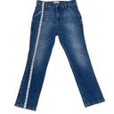 Frame  Denim Le Slender Thistle Straight Leg Crop High Rise Denim Jeans Size 29 Photo 5