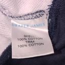 Draper James  navy blue checkered cotton top size xsmall Photo 2