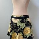 Trixxi  Floral mini skirt Black Yellow Green Photo 0