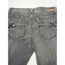 DKNY Charcoal Gray Wash Denim Zipper Skinny/Straight Jeans Sz 10 Photo 6