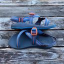 Chacos CHACO Z1 Sandals Classic Blue & Orange Stripe Sport Shoes Photo 3