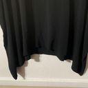 Vince  Poncho Top Womens Medium Black Cashmere Blend Contemporary Minimalist Photo 3