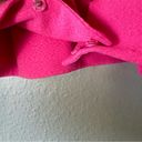 J.O.A. Revolve Cropped Hot Pink Open Back Halter Top Size Medium Photo 3