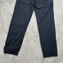 Eddie Bauer  Women’s Fleece Lined Pants Pull On Drawstring Pockets in Black 10 Photo 8