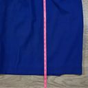 Pendleton Vintage  Womens Royal Blue High Waisted Pencil Skirt Size 12 USA Photo 3