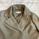 New York & Co. Wool Blend Double Breasted Winter Peacoat Size L Photo 2