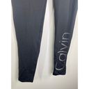 Calvin Klein  Performance Sweat Wicking Black Leggings Women's Size Medium M Photo 2