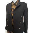 Polo  Ralph Lauren Black Wool Blend Double Breasted Blazer, 0 Photo 0