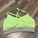 Aerie American Eagle  Offline Ribbed Sports Bra Size Extra Large In Lime NWT Photo 0