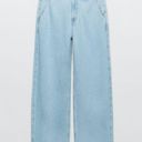 ZARA Denim Jeans Jean Wide Leg Y2K Cargo Pants Photo 5