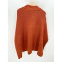 Universal Threads Universal Thread Sweater Women ONE SIZE OSFM Burnt Orange Knit Poncho Pullover Photo 1