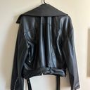 Pretty Little Thing Leather Jacket Photo 5