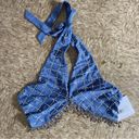 Beach Riot NWT |  Jessica Bikini Top in Denim Size L Photo 2