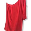 Audrey 3+1  One Shoulder Red Dress Photo 0