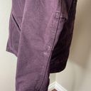 Carhartt Deep Purple Canvas Sherpa Lined Hooded Jacket Coat Sz XS WJ141-DWN Photo 4