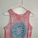 Simply Southern  Tie Dye Tank Top Pink Teal M Photo 1