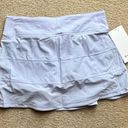 Lululemon NWT  Pace Rival Skirt Skort Light Blue 6 Tall Photo 0