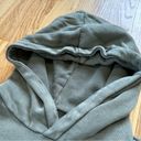 Aerie  The Sweat Everyday Cozy Hoodie in Olive Daze Sz L Photo 4