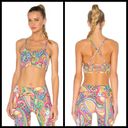 Trina Turk 💕💕 Mediterranean Paisley Sports Bra M NWT Photo 1