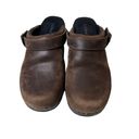 L.L.Bean  Womens Leather Mules Clog sz UK 40 Photo 1